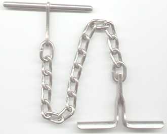 Chain Nipper With Cylindrical Crossbar